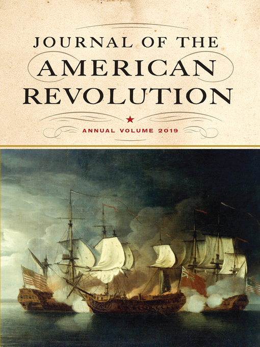 Cover image for Journal of the American Revolution 2019